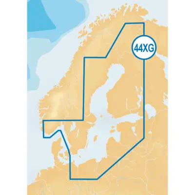 Navionics GOLD 44XG kartkort 2GB