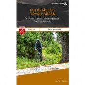 Norstedts Blad 14 Fulufjället-Trysil-Sälen 1:75 000