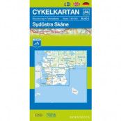 Norstedts Cykelkartan Blad 2 Sydöstra Skåne