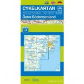 Norstedts Cykelkartan Blad 23 Östra Södermanland