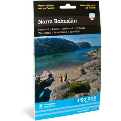 Calazo förlag Norra Bohuslän 1:50.000 NoColour