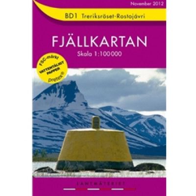 Norstedts BD1 Treriksröset-Råståjaure