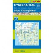 Norstedts Cykelkartan Blad 13 Södra Västergötland