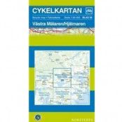 Norstedts Cykelkartan Blad 26 Västra Mälaren/Hjälmaren