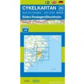 Norstedts Cykelkartan Blad 28 Södra Roslagen/Stockholm