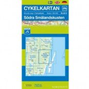 Norstedts Cykelkartan Blad 9 Södra Smålandskusten