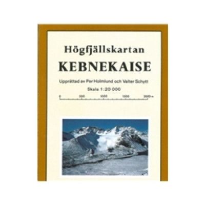 Norstedts Högfjällskartan Kebnekaise
