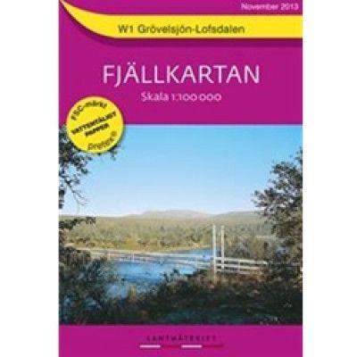 Norstedts W1 Grövelsjön - Lofsdalen