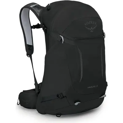 Osprey Hikelite 28 Backpack Black Black S/M