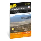 Calazo Pallas-Ylläs-Aakenus Tyvek fjällkarta, finland