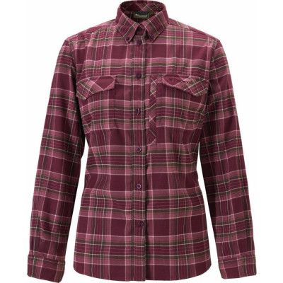 Pinewood Women's Abiskohiking Flannel Shirt Plum
