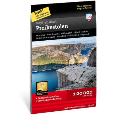 Calazo Preikestolen 1:20000