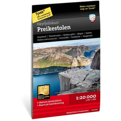 Calazo Preikestolen 1:20000