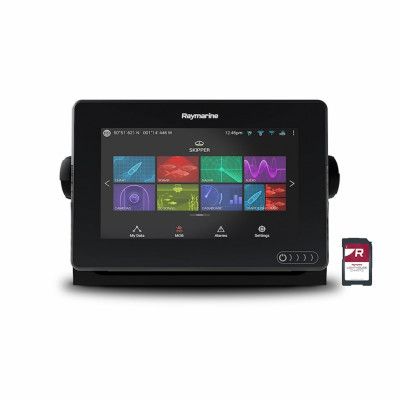 Raymarine AXIOM 9 kartplotter + karta över Nordeuropa