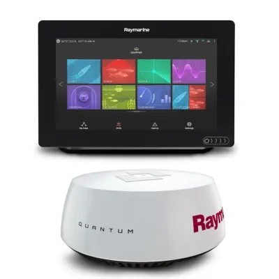 Raymarine AXIOM 9 kartplotter + Quantum 18