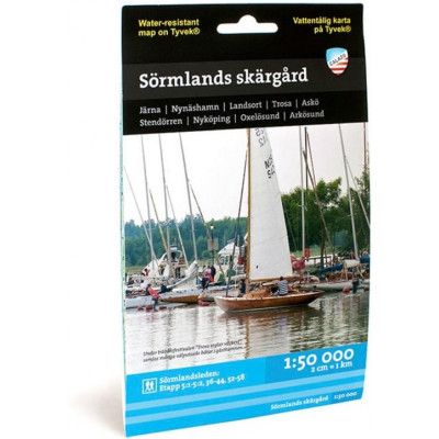 Calazo förlag Sörmlands skärgård 1:50.000 NoColour
