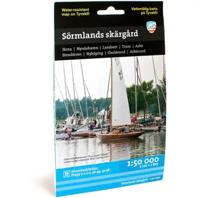 Calazo förlag Sörmlands skärgård 1:50.000 NoColour