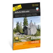 Calazo Salla&UKK route Tyvek vandringskarta, Finland