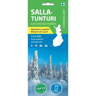 Karttakeskus Sallatunturi 1:25000