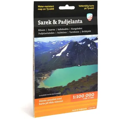 Sarek & Padjelanta 1:100.000