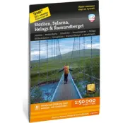 Calazo förlag Storlien Sylarna Helags Ramundberget 1:50.000 NoColour
