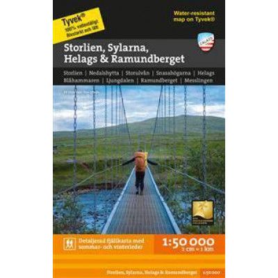 Calazo Storlien Sylarna Helags Ramundberget 1:50.000