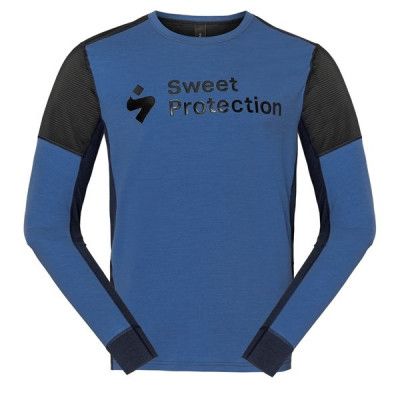 Sweet Protection Hunter Merino Hybrid LS Jersey M Sky Blue
