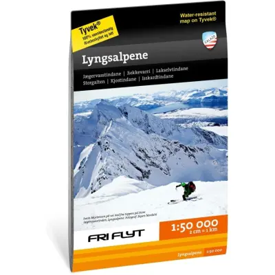 Tur Og Toppturkart Lyngsalpene