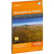 Turkart Beitostølen & Filefjell 1:50.000 Nocolour