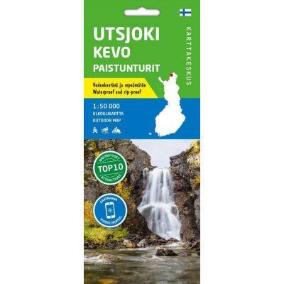 Karttakeskus Utsjoki Kevo Paistunturit