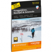 Calazo förlag Vuoggatjålme - Nasafjäll - Dalavardo 1:50 000 NoColour