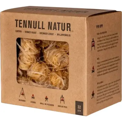 Espegard Wood Wool Fire Lighters Nocolour