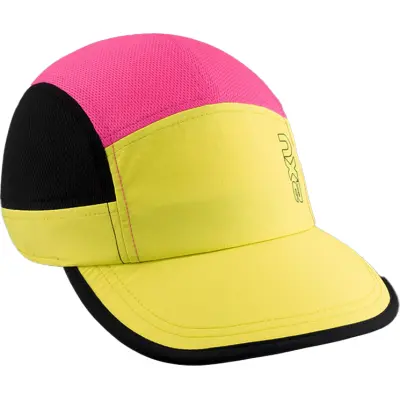 2XU Light Speed Cap Volt/fuchsia