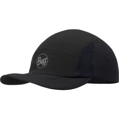 Buff 5 Panel Go Cap L/XL R-Solid Black