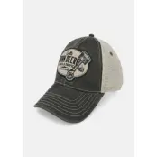 6 Panel Chan&Mesh Unstruct B, Beige/Grey, One Size, Hattar