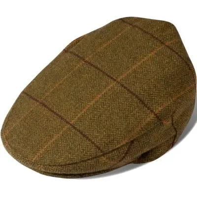 Alan Paine M's Rutland Tweed Cap Cedar