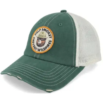 American Needle Smokey Bear Orville Stone/Green