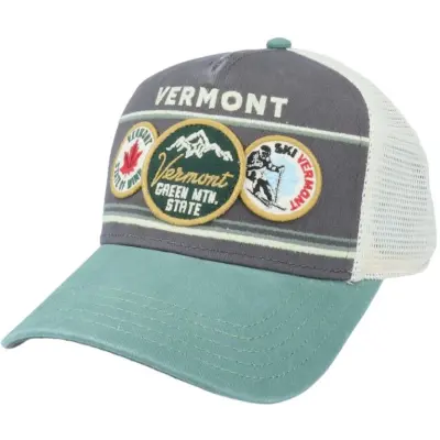 American Needle Vermont Domino Ivory/Cool Gray