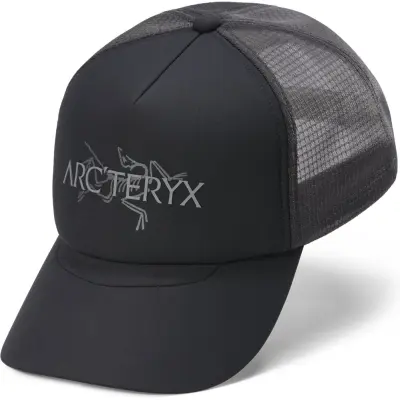 Arc'teryx Bird Word Trucker Hat Black/Cloud
