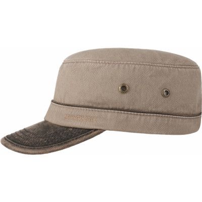 Stetson Army Cap Cotton Brown