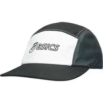 Asics 5 Panel Cap Performance Black/Graphite Grey/Whi Performance Black/Graphite Grey/Whi