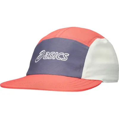 Asics Asics 5 Panel Cap Coral Reef/greyish Purple/birch