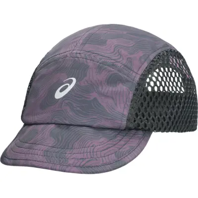 Asics Fujitrail Graphic Cap Dark Aubergine