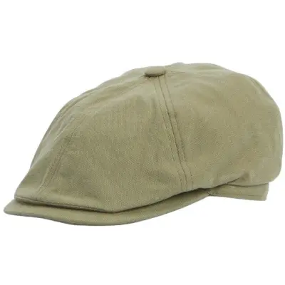 Barbour M's Fawdon Bakerboy Hat Pine Pine Green