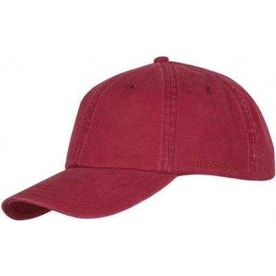 Stetson Baseball Cap Cotton OxRed