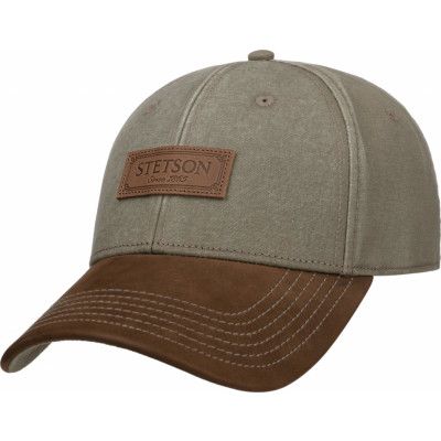 Stetson Baseball Cap Cotton Green