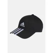 Bball 3s Cap Ct, Black/White, Os Men, Hattar
