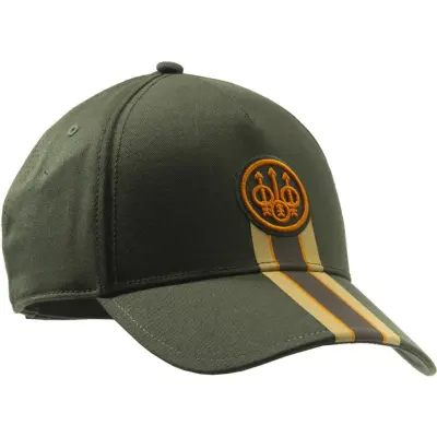 Beretta Corporate Striped Cap Green