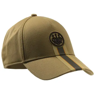 Beretta Corporate Striped Cap Tan