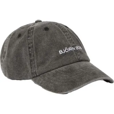 Björn Borg Men's Borg Washed Cap Black Beauty